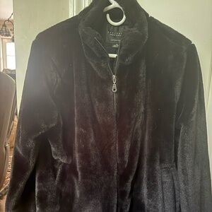 Sanctuary Faux Fur Black Jacket